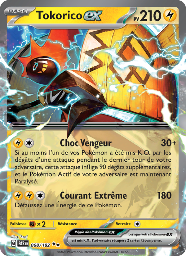 Tokorico-ex 068 — Faille Paradoxe (French Pokémon TCG card)