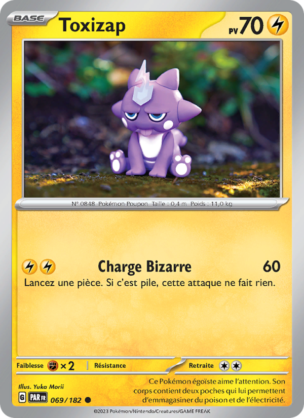 Toxizap 069 — Faille Paradoxe (French Pokémon TCG card)