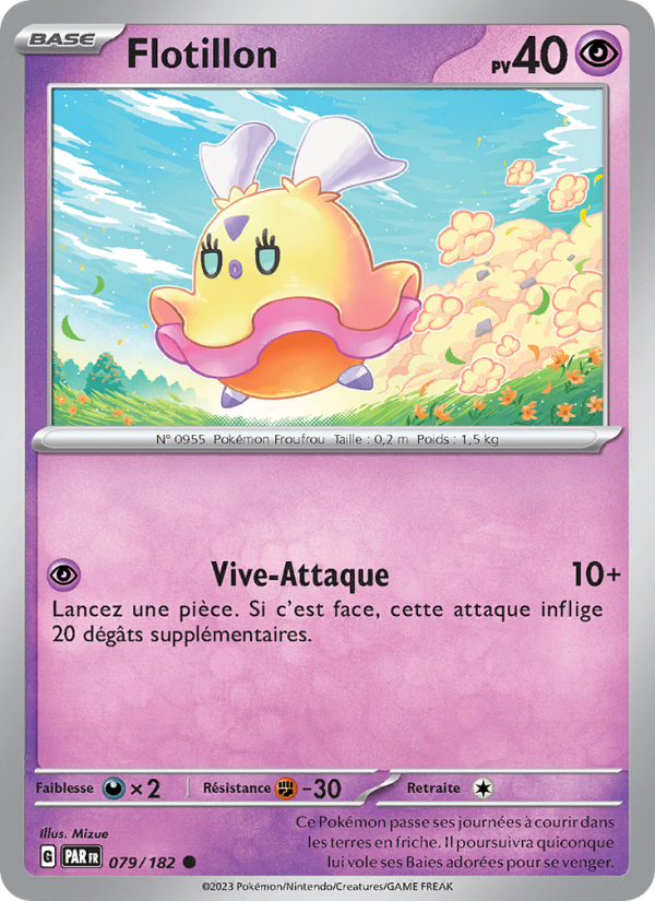 Flotillon 079 — Faille Paradoxe (French Pokémon TCG card)