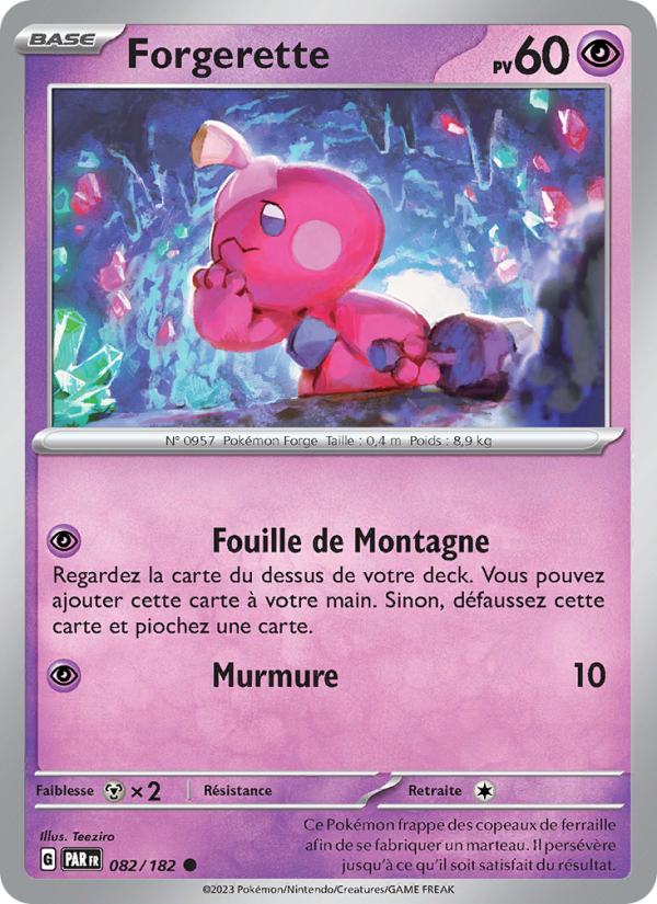Forgerette 082 — Faille Paradoxe (French Pokémon TCG card)
