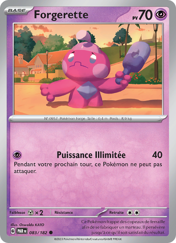 Forgerette 083 — Faille Paradoxe (French Pokémon TCG card)