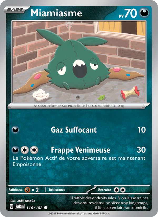 Miamiasme 116 — Faille Paradoxe (French Pokémon TCG card)