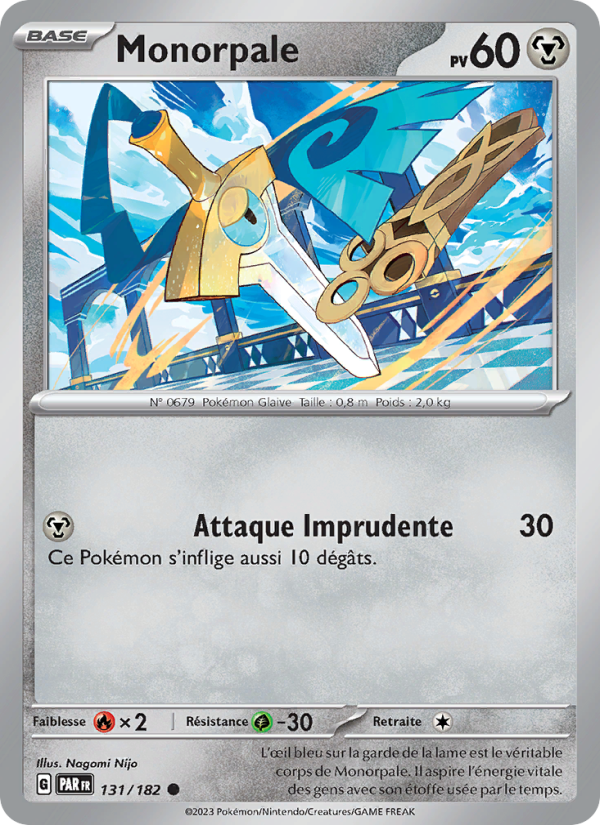 Monorpale 131 — Faille Paradoxe (French Pokémon TCG card)