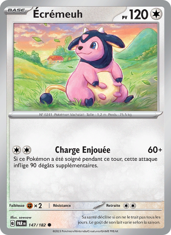 Écrémeuh 147 — Faille Paradoxe (French Pokémon TCG card)