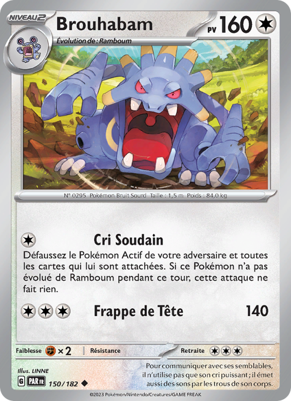 Brouhabam 150 — Faille Paradoxe (French Pokémon TCG card)