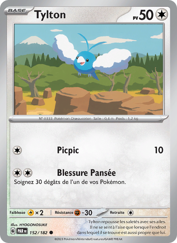 Tylton 152 — Faille Paradoxe (French Pokémon TCG card)