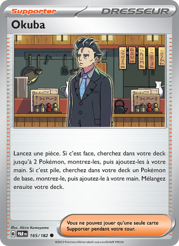 Okuba 165 — Faille Paradoxe (French Pokémon TCG card)