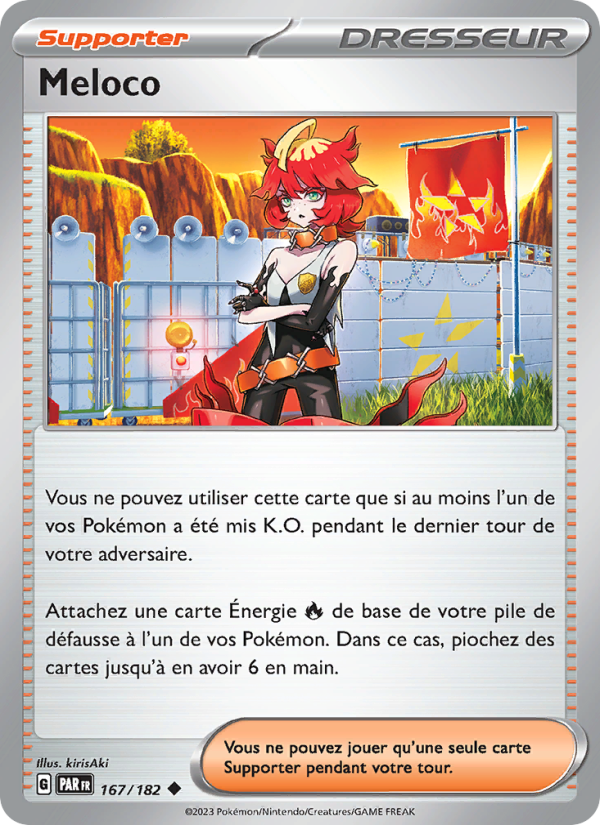Meloco 167 — Faille Paradoxe (French Pokémon TCG card)