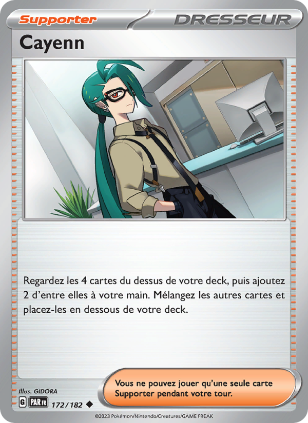 Cayenn 172 — Faille Paradoxe (French Pokémon TCG card)