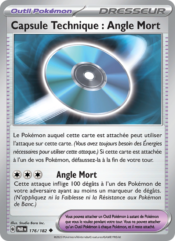Capsule Technique : Angle Mort 176 — Faille Paradoxe (French Pokémon TCG card)