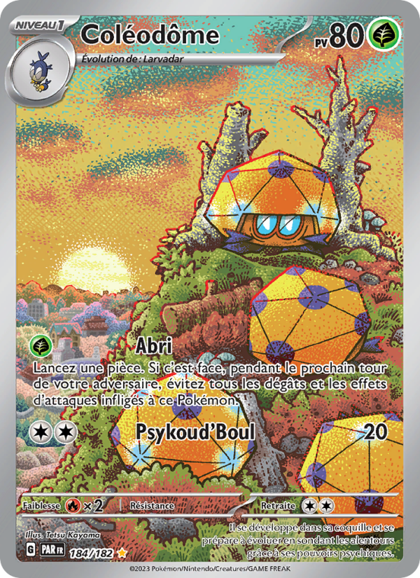 Coléodôme 184 — Faille Paradoxe (French Pokémon TCG card)