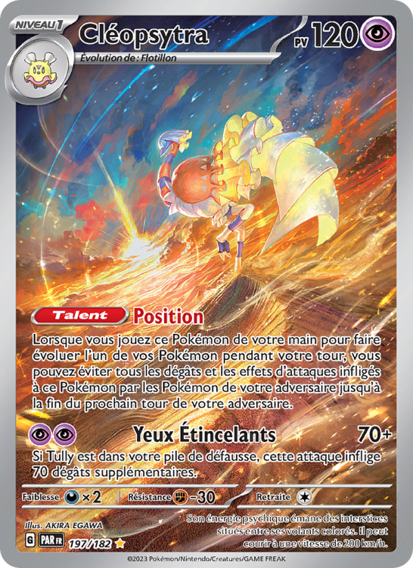 Cléopsytra 197 — Faille Paradoxe (French Pokémon TCG card)
