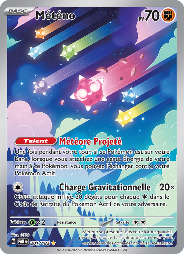 Météno 201 — Faille Paradoxe (French Pokémon TCG card)
