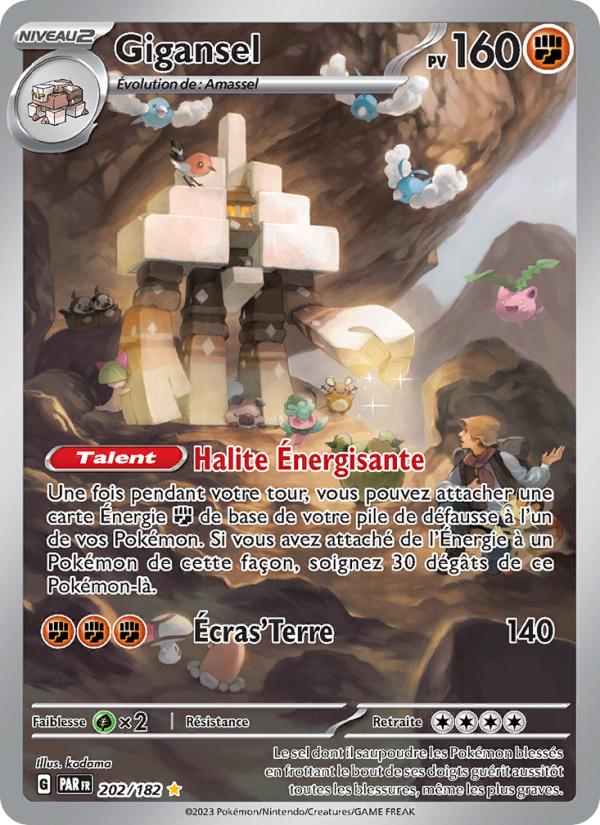 Gigansel 202 — Faille Paradoxe (French Pokémon TCG card)