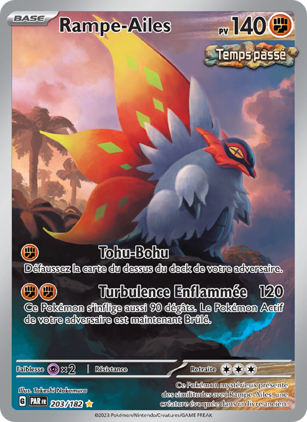 Rampe-Ailes 203 — Faille Paradoxe (French Pokémon TCG card)