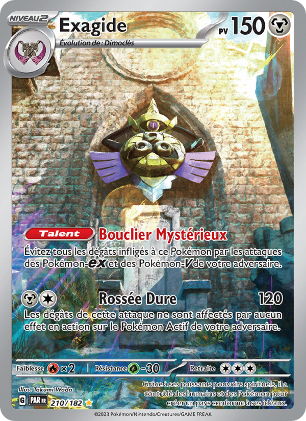 Exagide 210 — Faille Paradoxe (French Pokémon TCG card)