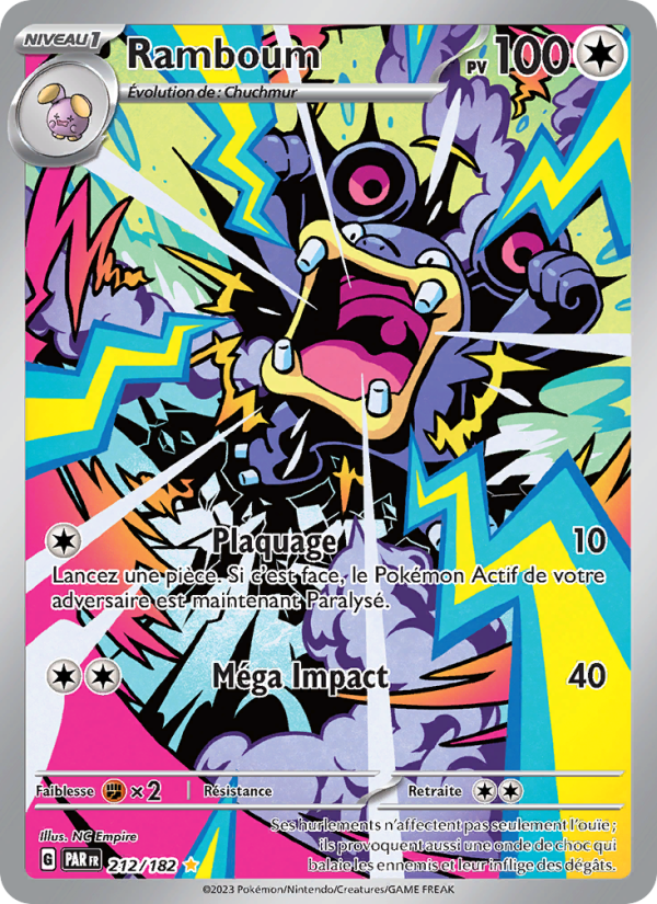 Ramboum 212 — Faille Paradoxe (French Pokémon TCG card)