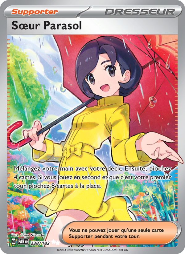 Sœur Parasol 238 — Faille Paradoxe (French Pokémon TCG card)