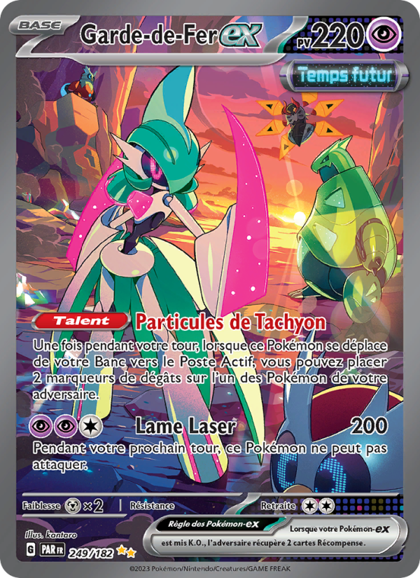 Garde-de-Fer-ex 249 — Faille Paradoxe (French Pokémon TCG card)
