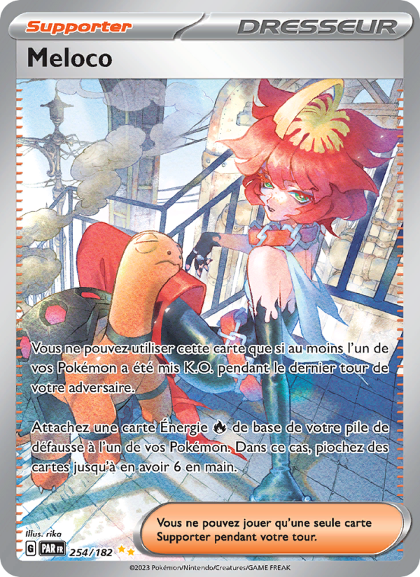 Meloco 254 — Faille Paradoxe (French Pokémon TCG card)