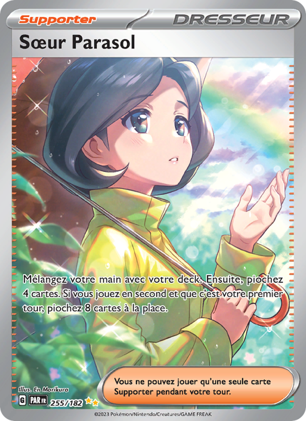 Sœur Parasol 255 — Faille Paradoxe (French Pokémon TCG card)