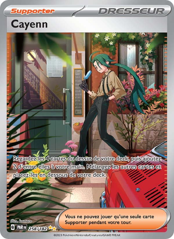 Cayenn 258 — Faille Paradoxe (French Pokémon TCG card)