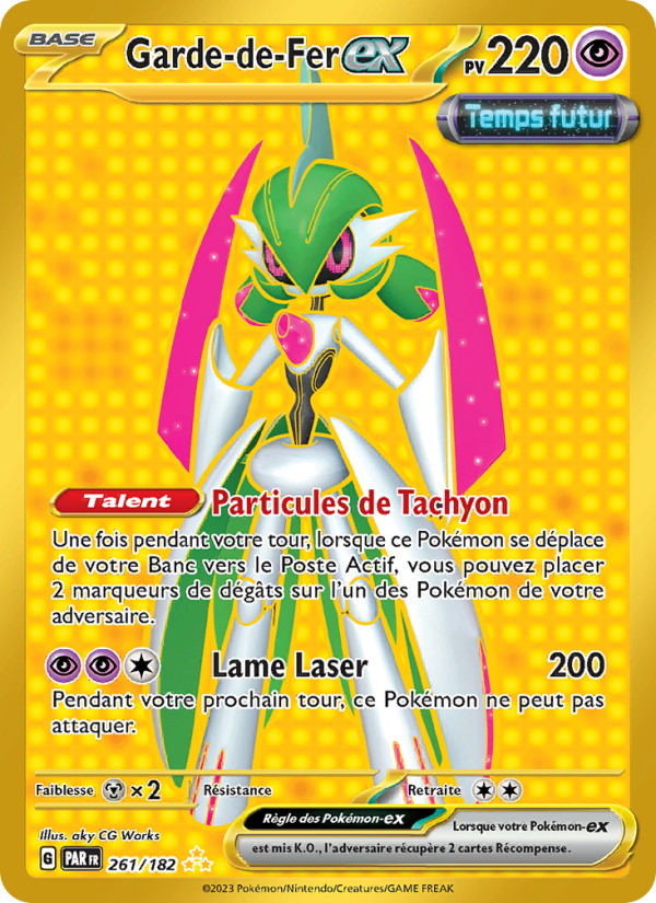 Garde-de-Fer-ex 261 — Faille Paradoxe (French Pokémon TCG card)