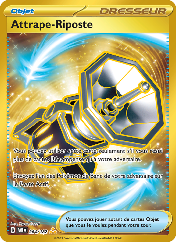 Attrape-Riposte 264 — Faille Paradoxe (French Pokémon TCG card)