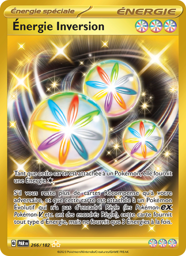 Énergie Inversion 266 — Faille Paradoxe (French Pokémon TCG card)