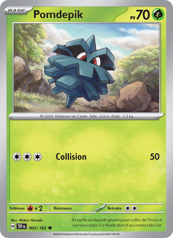 Pomdepik 002 — Forces Temporelles (French Pokémon TCG card)