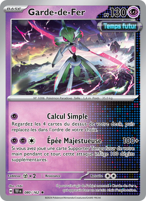 Garde-de-Fer 080 — Forces Temporelles (French Pokémon TCG card)