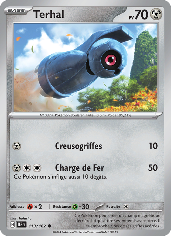 Terhal 113 — Forces Temporelles (French Pokémon TCG card)