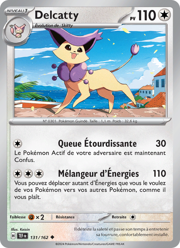 Delcatty 131 — Forces Temporelles (French Pokémon TCG card)