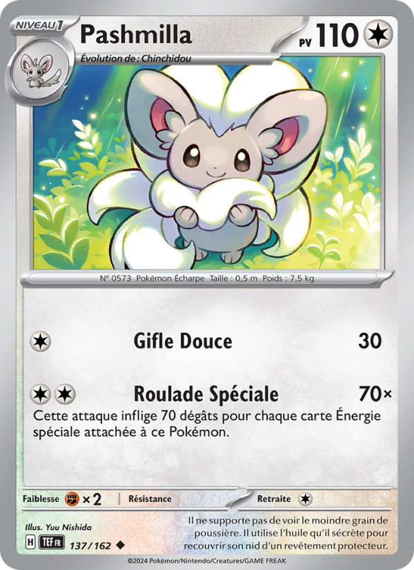 Pashmilla 137 — Forces Temporelles (French Pokémon TCG card)