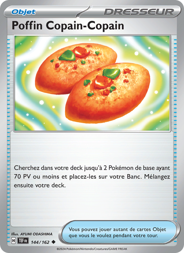 Poffin Copain-Copain 144 — Forces Temporelles (French Pokémon TCG card)