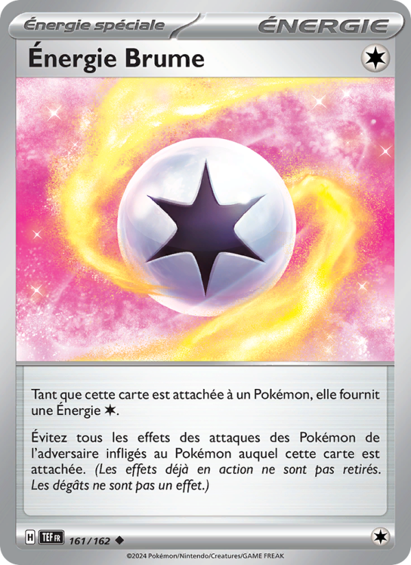 Énergie Brume 161 — Forces Temporelles (French Pokémon TCG card)