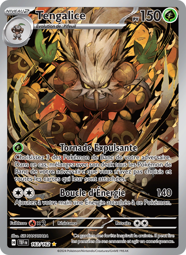 Tengalice 163 — Forces Temporelles (French Pokémon TCG card)