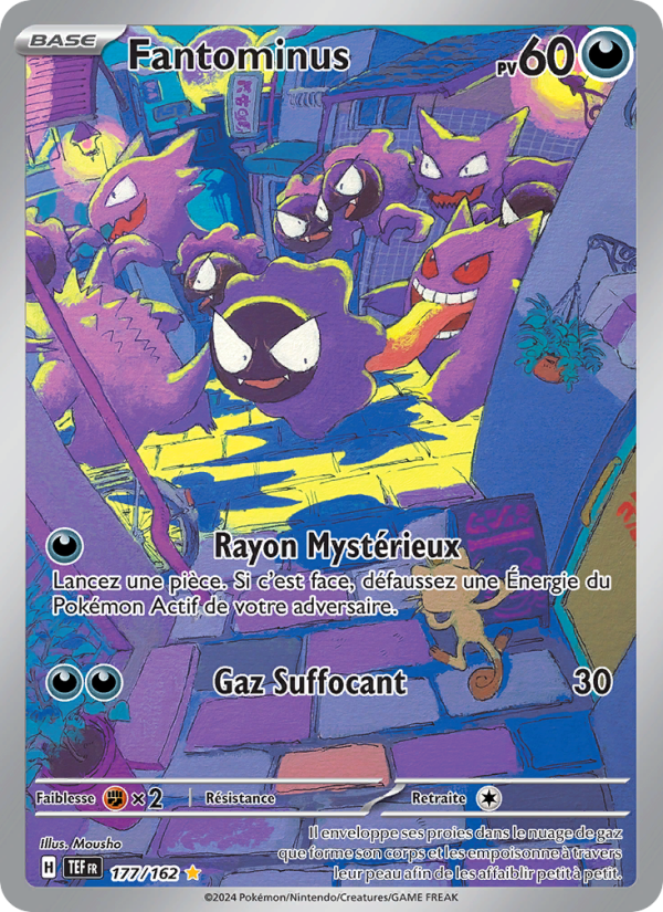 Fantominus 177 — Forces Temporelles (French Pokémon TCG card)