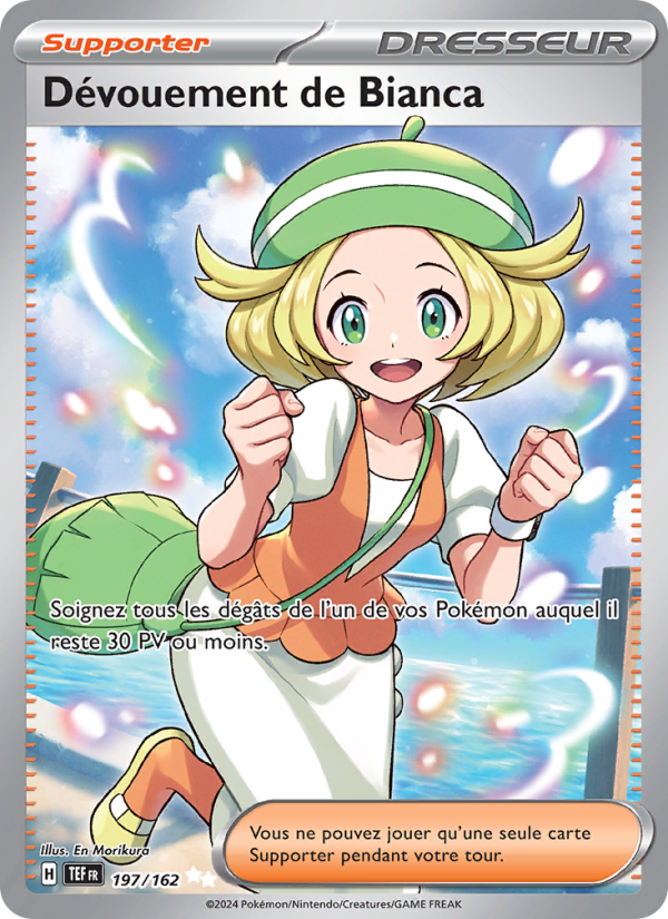 Dévouement de Bianca 197 — Forces Temporelles (French Pokémon TCG card)
