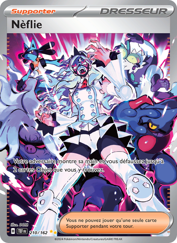 Nèflie 210 — Forces Temporelles (French Pokémon TCG card)