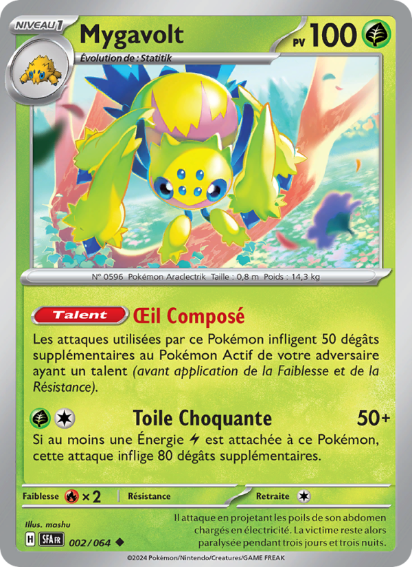 Mygavolt 002 — Fable Nébuleuse (French Pokémon TCG card)