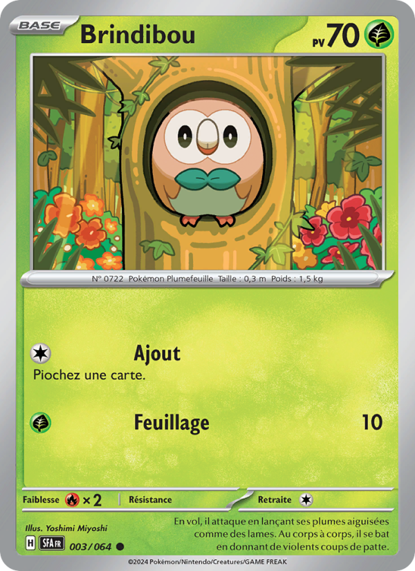 Brindibou 003 — Fable Nébuleuse (French Pokémon TCG card)