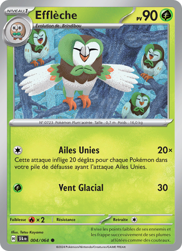 Efflèche 004 — Fable Nébuleuse (French Pokémon TCG card)