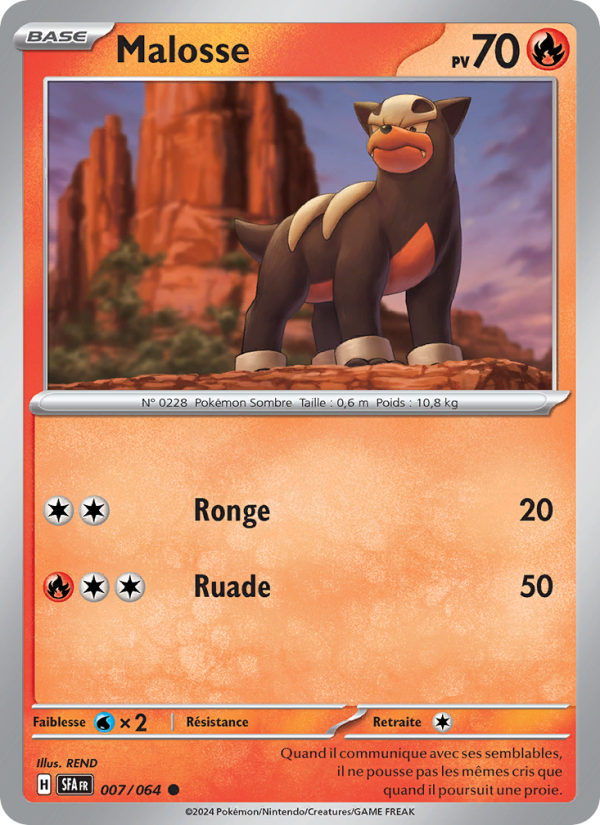 Malosse 007 — Fable Nébuleuse (French Pokémon TCG card)