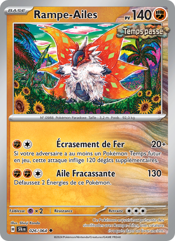 Rampe-Ailes 026 — Fable Nébuleuse (French Pokémon TCG card)
