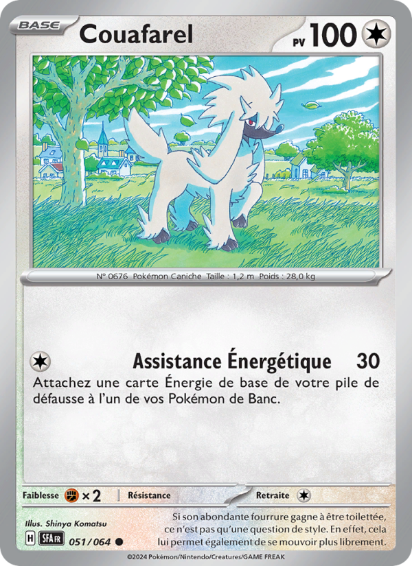 Couafarel 051 — Fable Nébuleuse (French Pokémon TCG card)