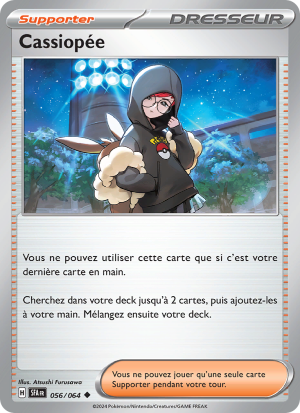 Cassiopée 056 — Fable Nébuleuse (French Pokémon TCG card)