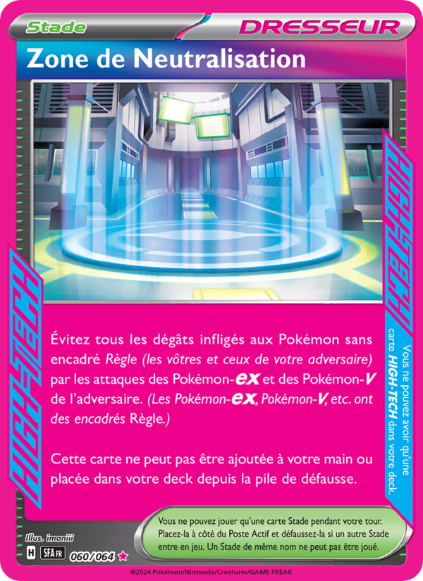 Zone de Neutralisation 060 — Fable Nébuleuse (French Pokémon TCG card)