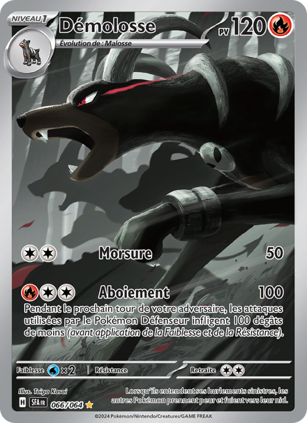 Démolosse 066 — Fable Nébuleuse (French Pokémon TCG card)