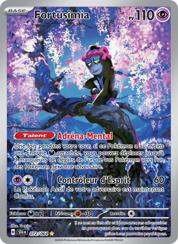 Fortusimia 072 — Fable Nébuleuse (French Pokémon TCG card)